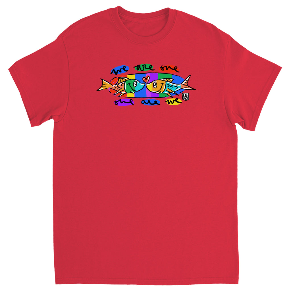 We are One, One are We - Rainbow Collection - Lebo Unisex Short Sleeve T-Shirt